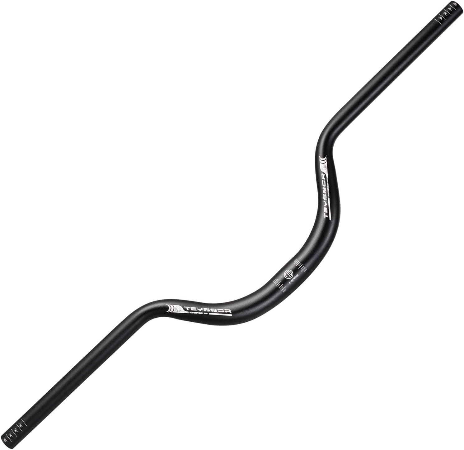 Teyssor Mountain Bike Handlebar 31.8mm Aluminium Alloy MTB Handlebars 720mm 780mm