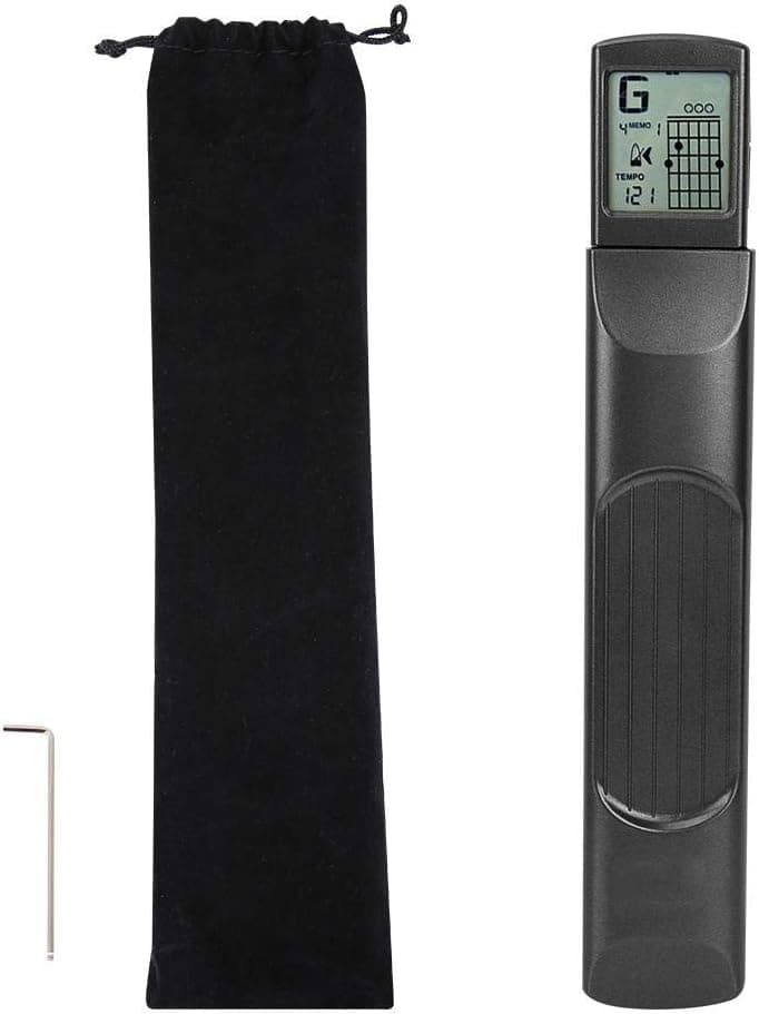 Chord Practice Tool, Guitar Chord Practice Tool Chord Trainer, Portable Lightweight No Noise Guitar Practice Tool Chord Trainer for Learn the Chords