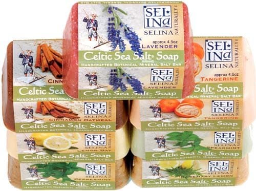 Celtic Sea Salt Soap Sampler (Pack of 7)
