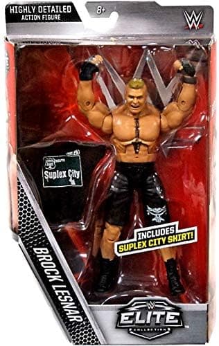 Mattel WWE Elite Collection Brock Lesnar Action Figure (Gamestop Exclusive)
