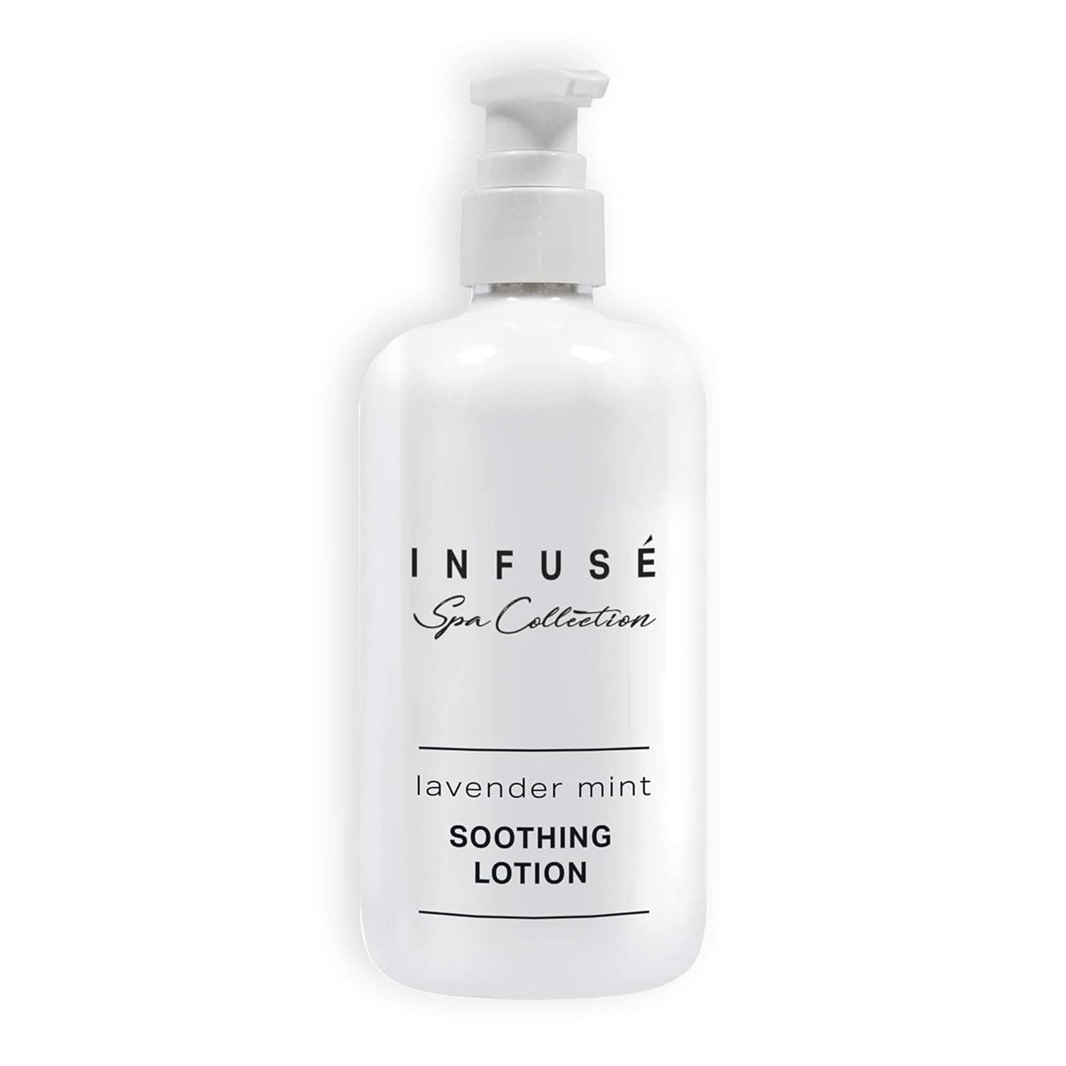 Terra Pure Infuse Lavender Mint Lotion | Spa Collection | Hotel Amenities in Pump Bottle | 10.14 oz. / 300 ml (Single Bottle)