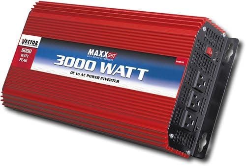 VECTOR VEC051D 3,000 Watt D/C To A/C Power Inverter With Power Level Meter