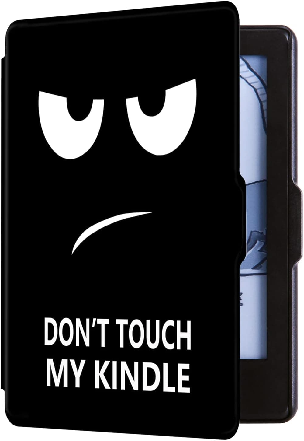 HUASIRU Case for Kindle 8th Gen 2016 [Model NO. SY69JL] (Dimensions 6.3 x 4.5 x 0.36 Inches) ONLY - Cover with Auto Wake/Sleep, Big Eyes