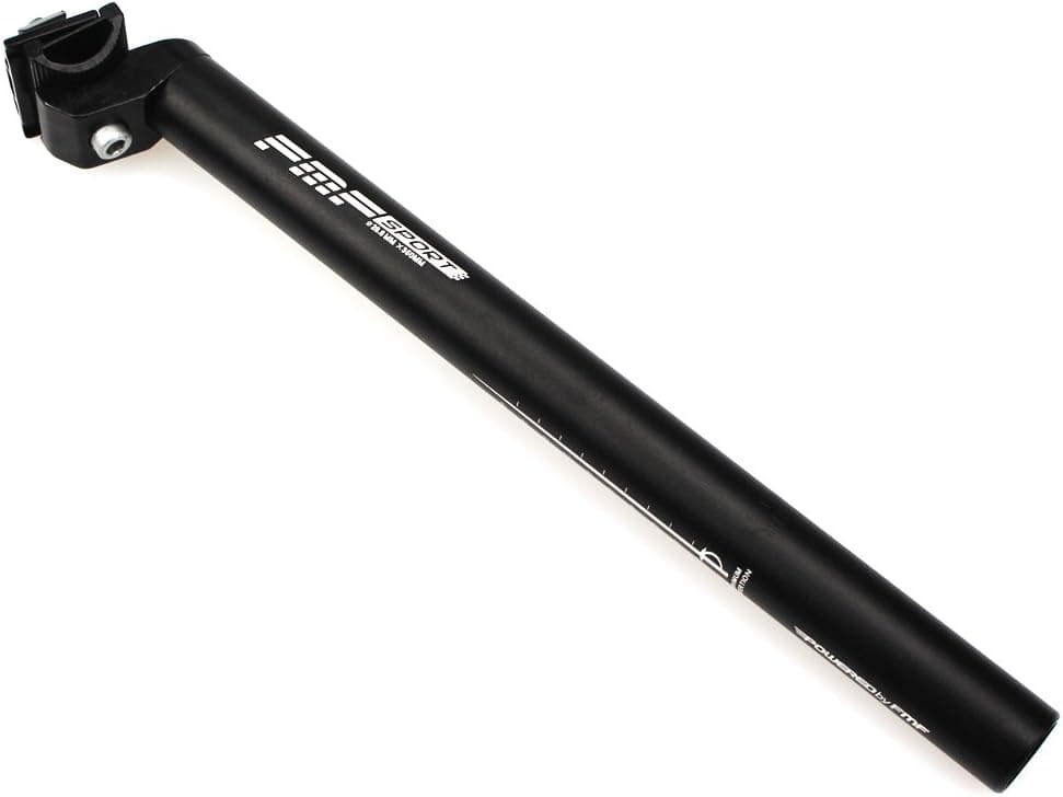 FOMTOR Bicycle Seat Post 25.4/27.2/28.6/30.9 x 350mm Alumium Adjustable Seatpost for MTB Road Bike BMX