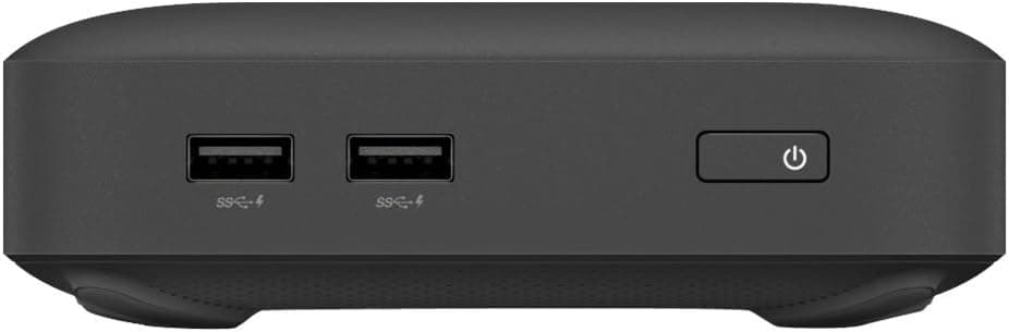 HP Chromebox J5N49UT#ABA Mini PC(Black)