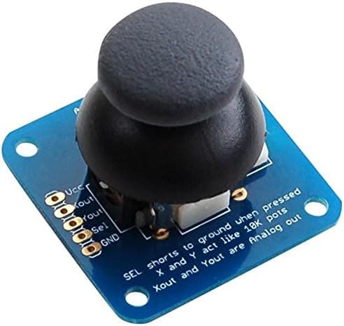 Adafruit Analog 2-axis Thumb Joystick with Select Button + Breakout Board [ADA512]