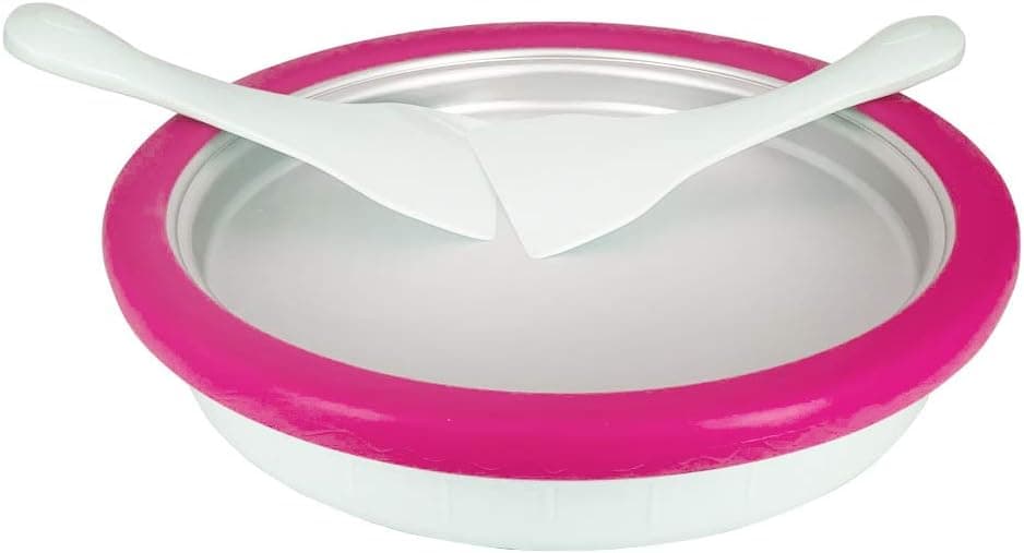EOSAGA Sweet Spot Instant Ice creamer Maker -Frozen Treats in Minutes Fried Ice Machine for Yogurt, Sorbet, Gelato, Family Fun(Pink)