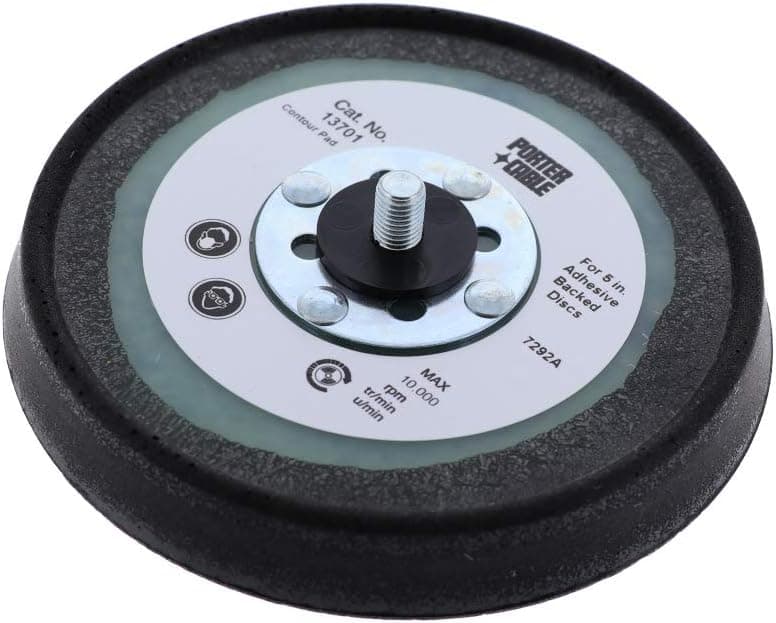 PORTER-CABLE 13701 5-Inch Adhesive Backed Contour Accessory Pad for Sanders