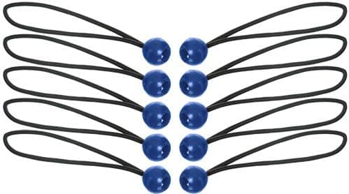 Keeper 06344 12" Bungee Cord with Bungee Balls, 10 Pack
