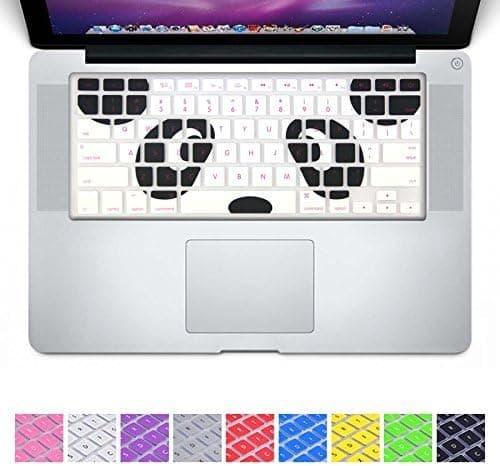 DHZ MacBook Keyboard Cover 2-Pack(1pcs US Flag and 1pcsDHZ Customized Cover) Silicone Skin for Apple MacBook Air 13" and Pro 13" 15" 17" (with or w/Out Retina Display) iMac (US American Flag)