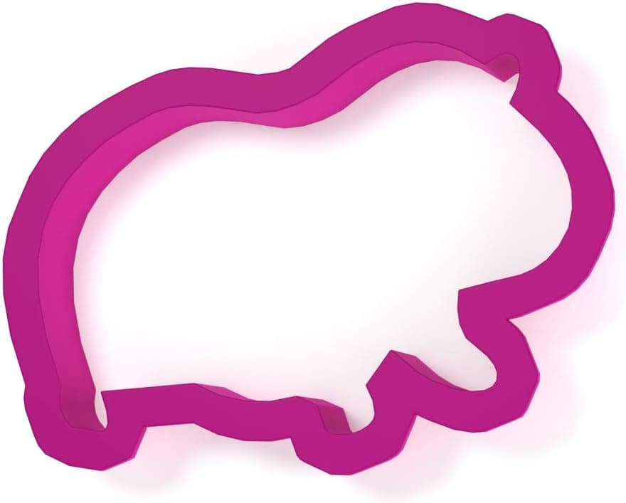 Hamster Animal Cookie Cutter - LARGE - 4 Inches
