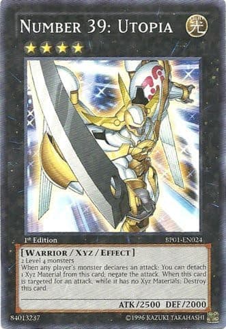 YU-GI-OH! - Number 39: Utopia (BP01-EN024) - Battle Pack: Epic Dawn - 1st Edition - Starfoil Rare