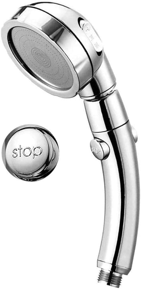 OrchidBest Showerhead with ON/OFF Pause Switch 3 Spray Settings Handheld Showerhead Water Saving Sprayer Angle Adjustable Shower Heads, SPA Shower Experience