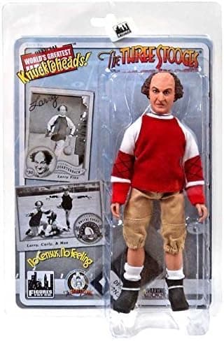 The Three Stooges No Census, No Feeling Larry 8" Action Figure
