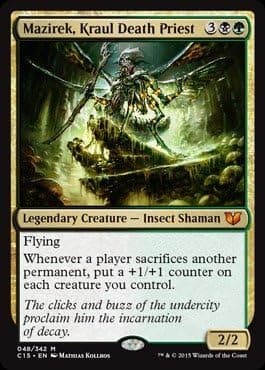 Magic The Gathering - Mazirek, Kraul Death Priest (048/342) - Commander 2015