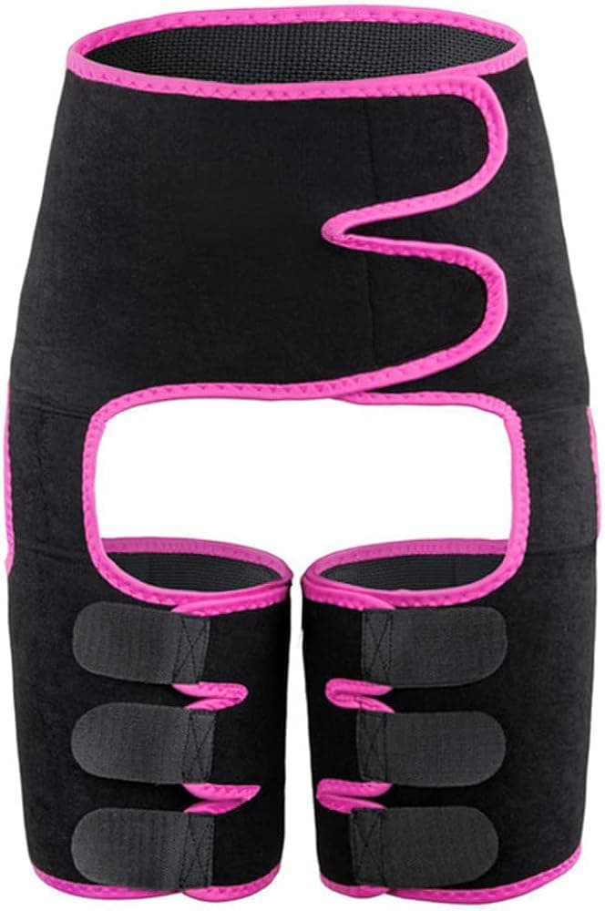 Hopgo 3-in-1 Waist Trainer Hip Enhancer Invisible Lift Butt Lifter Shaper Body Shaper Thigh Trimmers for Women Exercise Wokout Fitness Support