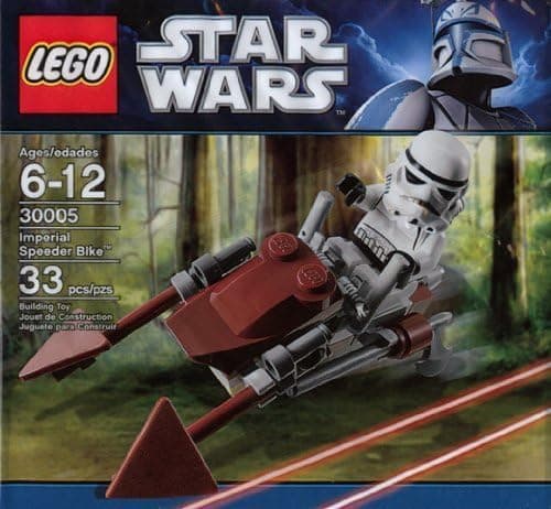 LEGO Star Wars 30005 Imperial Speeder Bike, 33 Piece Bagged Set with LEGOLAND Coupon