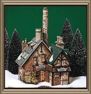 Department 56 'Glendun Cocoa Works' 56.58478 Dickens' Village Series