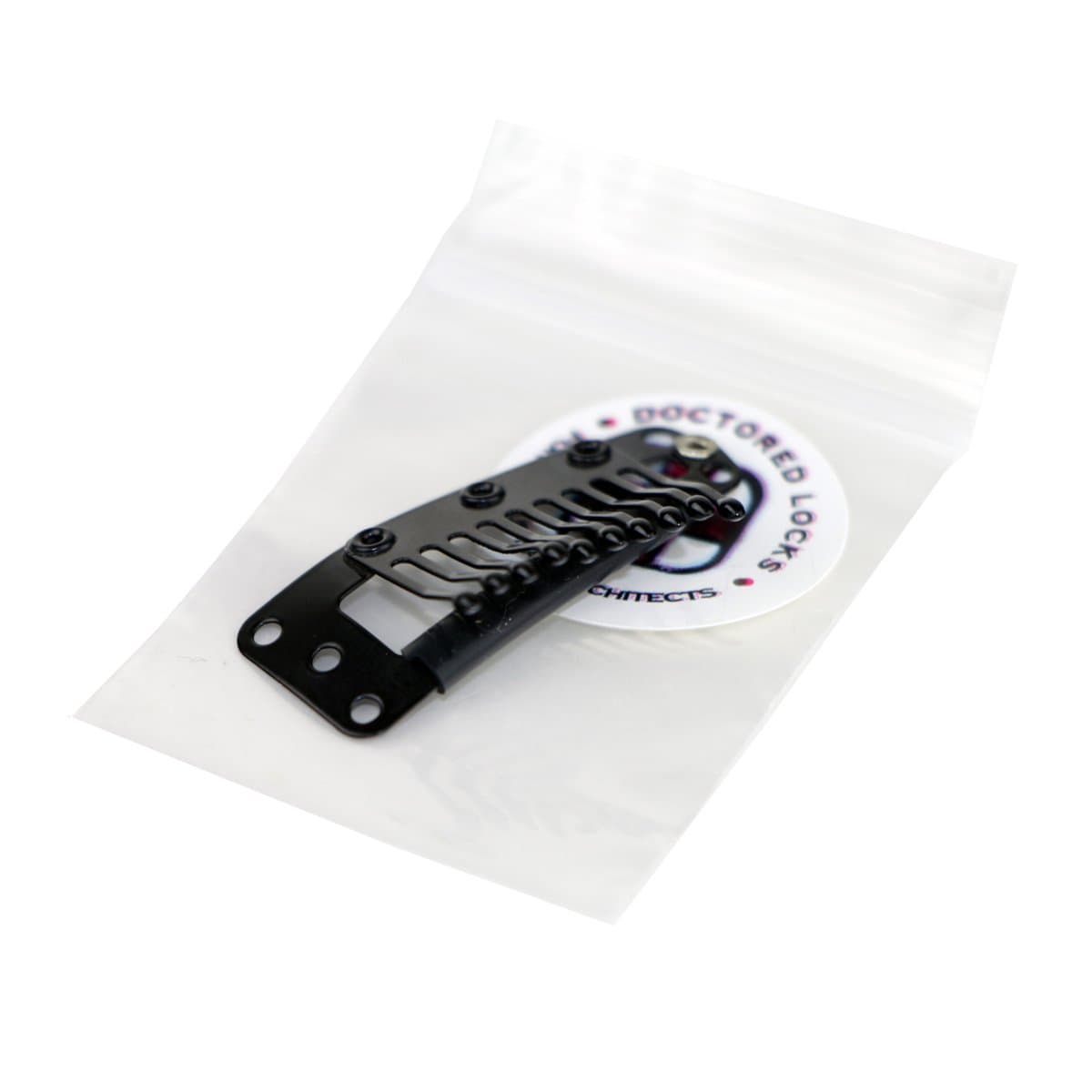 Doctored Locks Weave Clip Wig Clip Large 1.5 Inch Black