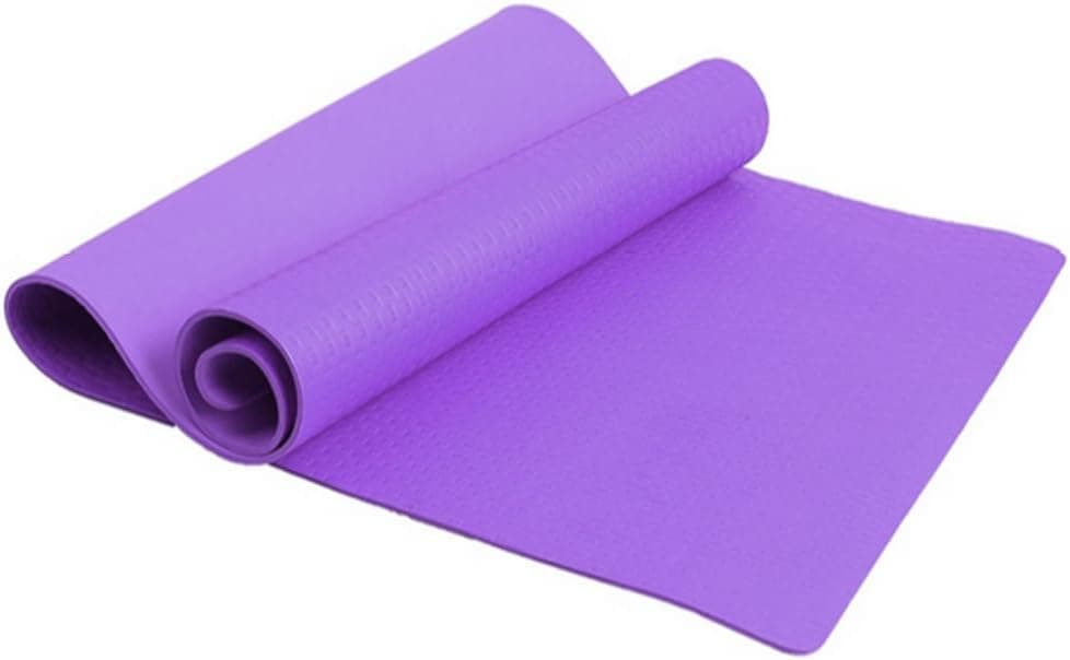 Zjzhao shop 4mm Thickness Yoga Mat Non-Slip Exercise Pad Health Lose Weight Fitness Durable