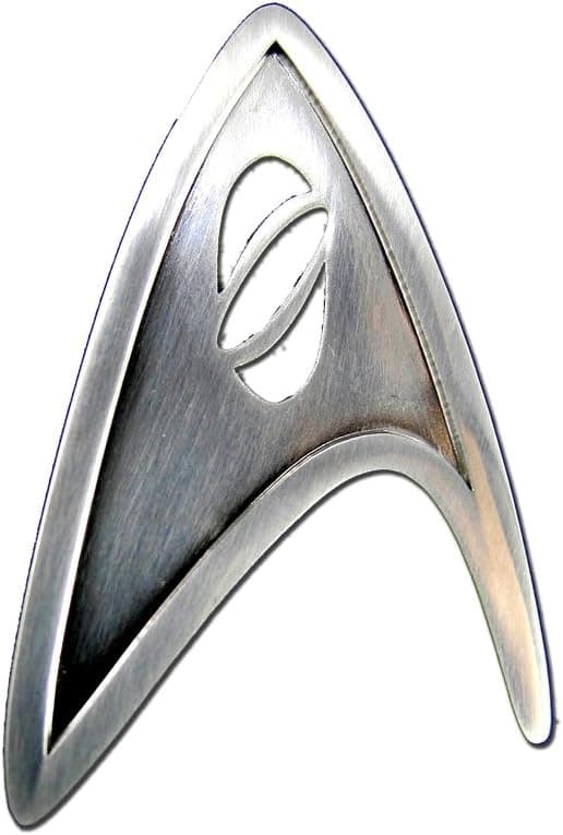 QMX Star Trek Magnetic Insignia Science Badge