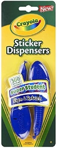 Crayola Super Student Sticker Dispenser