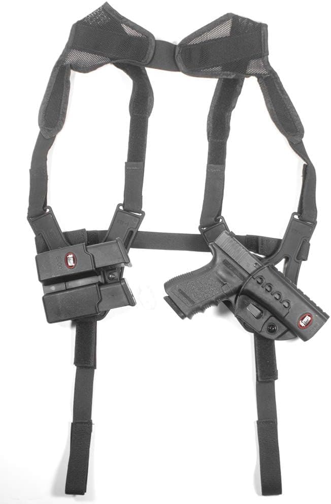 Fobus SHR2 Shoulder Harness Only, Ambidextrous (Double) for Roto Holsters and Pouches