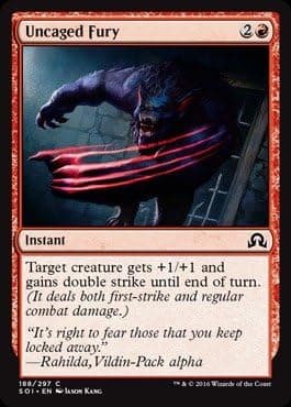 Magic The Gathering - Uncaged Fury (188/297) - Shadows Over Innistrad