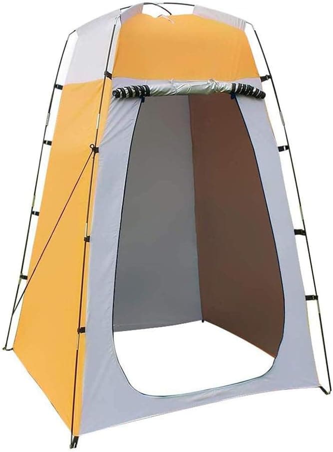 Pop Up Privacy Shower Tent, Instant Portable Outdoor Privacy Tent, Camp Toilet, Changing Room, Rain Shelte for Camping and Beach with Window, Foldable - with Carry Bag,120x120x190cm