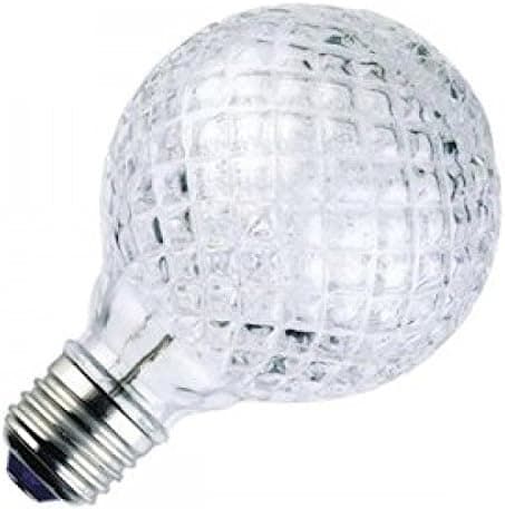 Westinghouse 05017 40 Watt Eco-Halogen G25 Cut Glass Light Bulb,White (1 Pack)