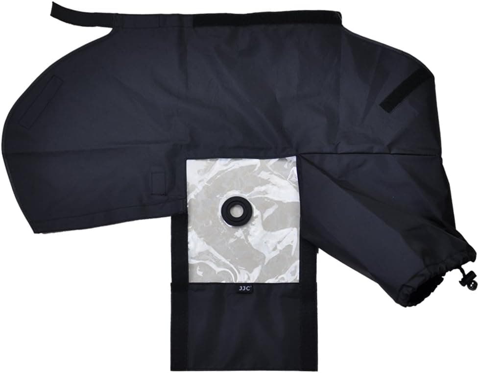 JJC RC-EF Rain Coat Cover Waterproof Dustproof Tripod Mountable For Canon EOS XTi XT T3 XS XSi T4i T2i T1i T5i T3i Ti K2 T2 Date SL1 T2 Camera