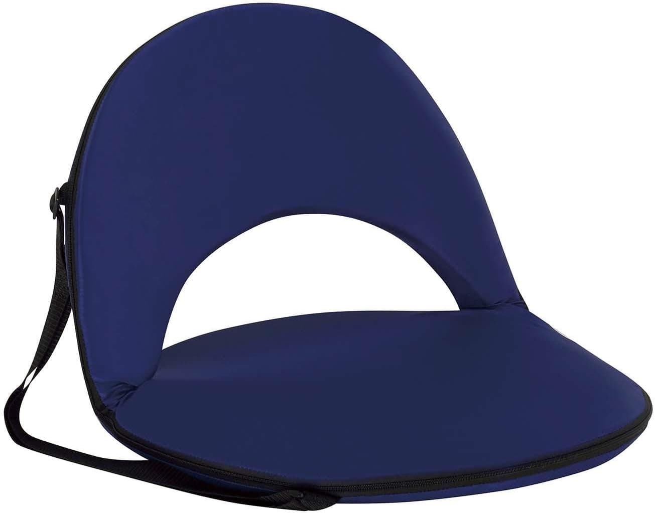 Naomi Home Portable Oceanside Recliner Seat, Royal Blue
