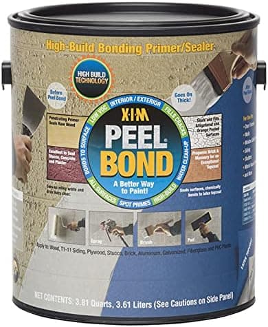XIM 1 gal Products 11461 Clear, Peel Bond Water-Based Acrylic Primer/Sealer