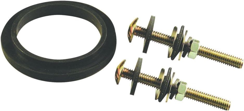 Danco 88359 Tank to Bowl Repair Kit, for Use with Eljer Toilets, 5/16 in Dia X 3-1/4 in L, Black