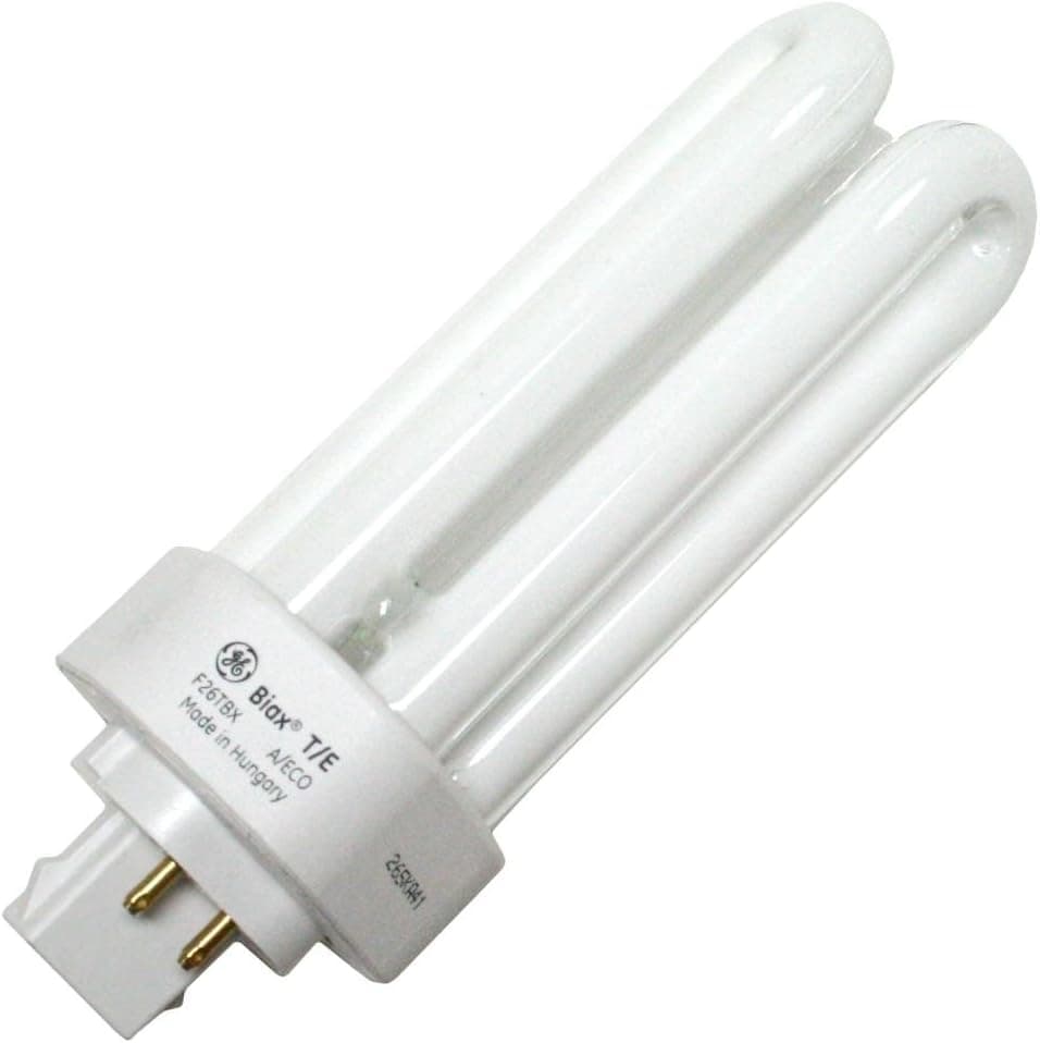 GE 97617 - F26TBX/841/A/ECO - 26 Watt Triple-Tube Compact Fluorescent Light Bulb, 4100K