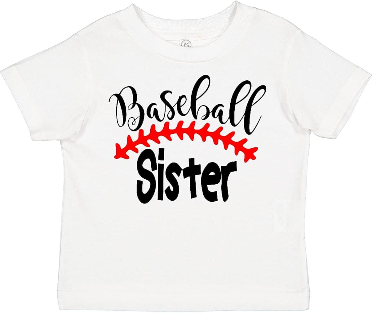 inktastic Baseball Sister Toddler T-Shirt