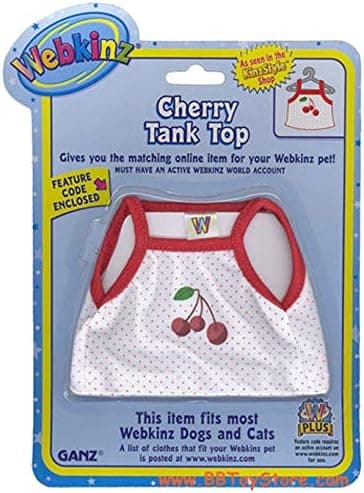 Webkinz Clothes - Cherry Tank Top