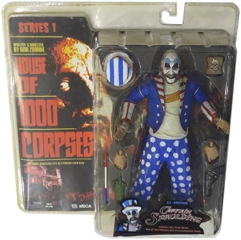 NECA Cult Classics Exclusive Action Figure Captain Spaulding House of 1000 Corpses