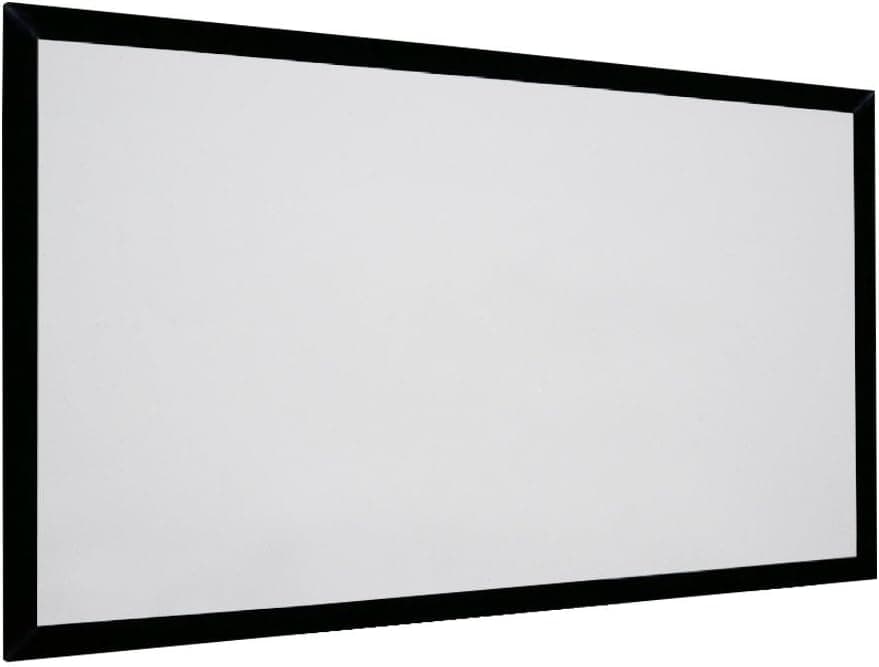 90" 16:9 Fixed Frame Projector Screen Projection HD Presentation Movie Theater