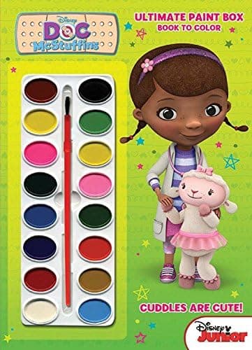 Bendon Doc McStuffins Ultimate Paint Box Coloring and Activity Book, 64 Pages (10353)