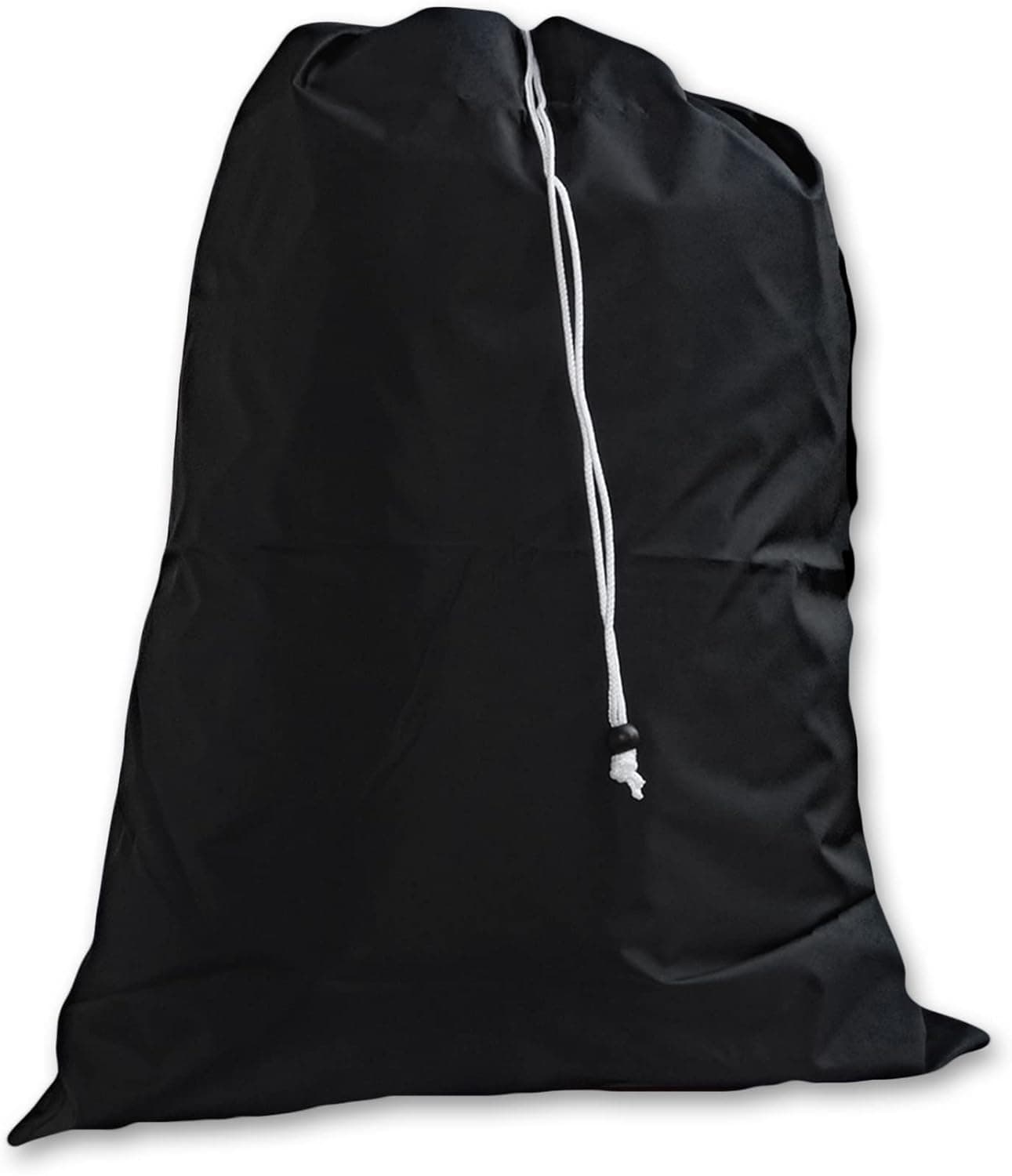 Laundry Bag, Drawstring, Locking Closure - Color: Black