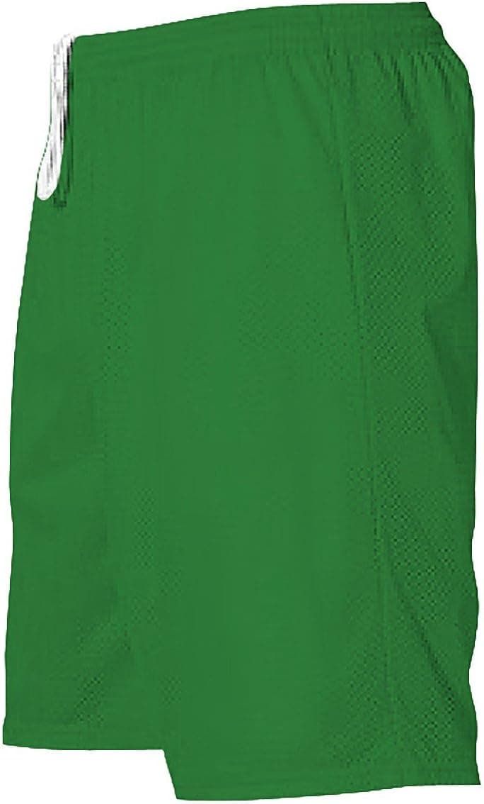 Alleson Athletic 569P Adult Mesh Shorts (9-Inch Inseam), Kelly, Medium