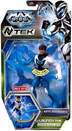 Max Steel 6 Inch Action Figure Sonic Boomerang Max Steel