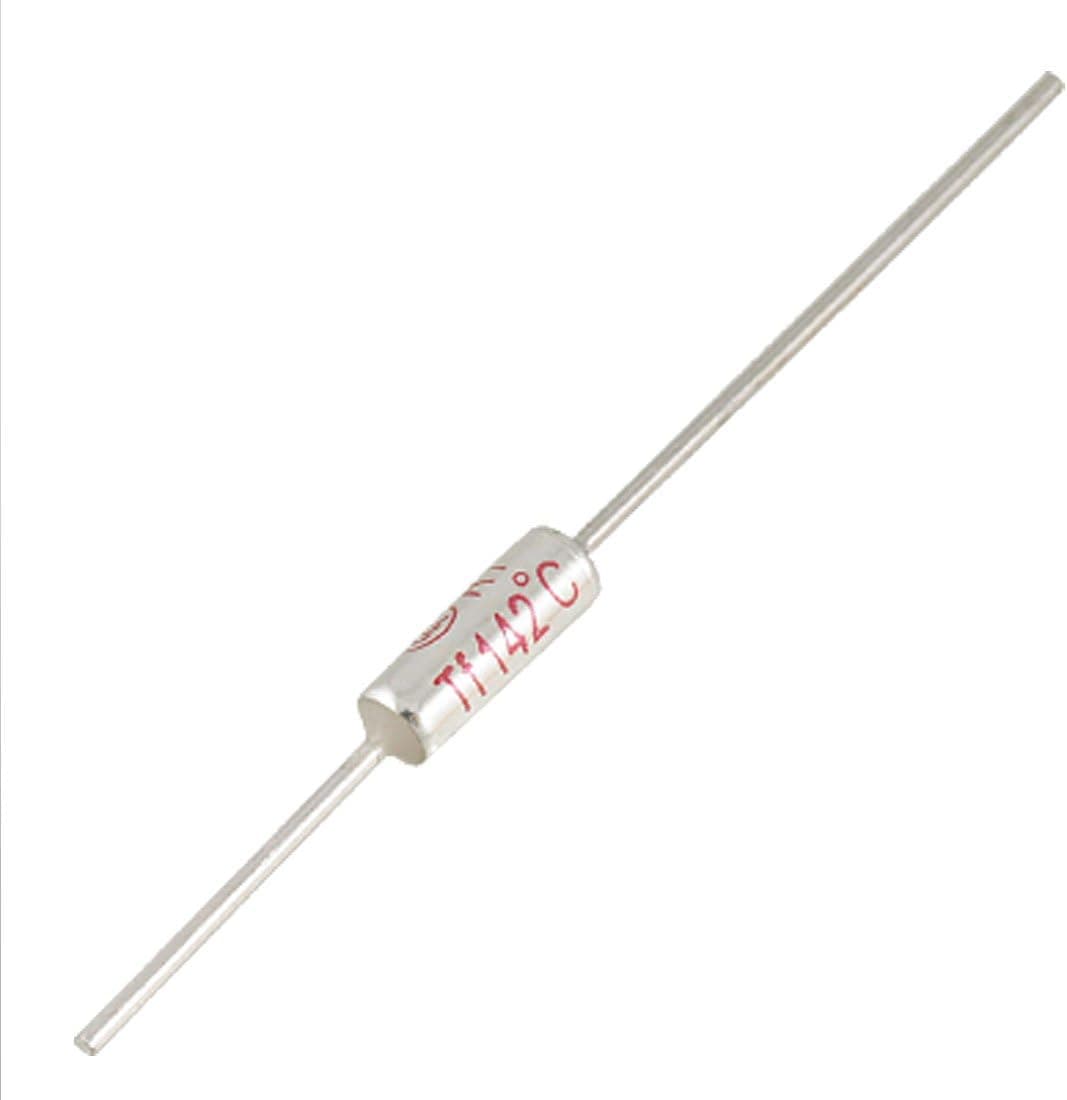 uxcell 20 Pcs Circuit Cut-Off 250V 10A TF 142 Celsius Thermal Fuse