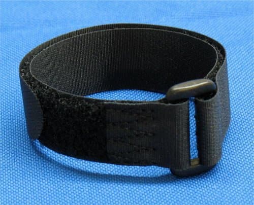 10ea 1" x 24" Hook Loop Cable Tie Down Straps