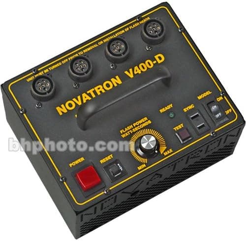 Novatron Vari-power 400 W/S Power Pack (Digital Camera Ready)