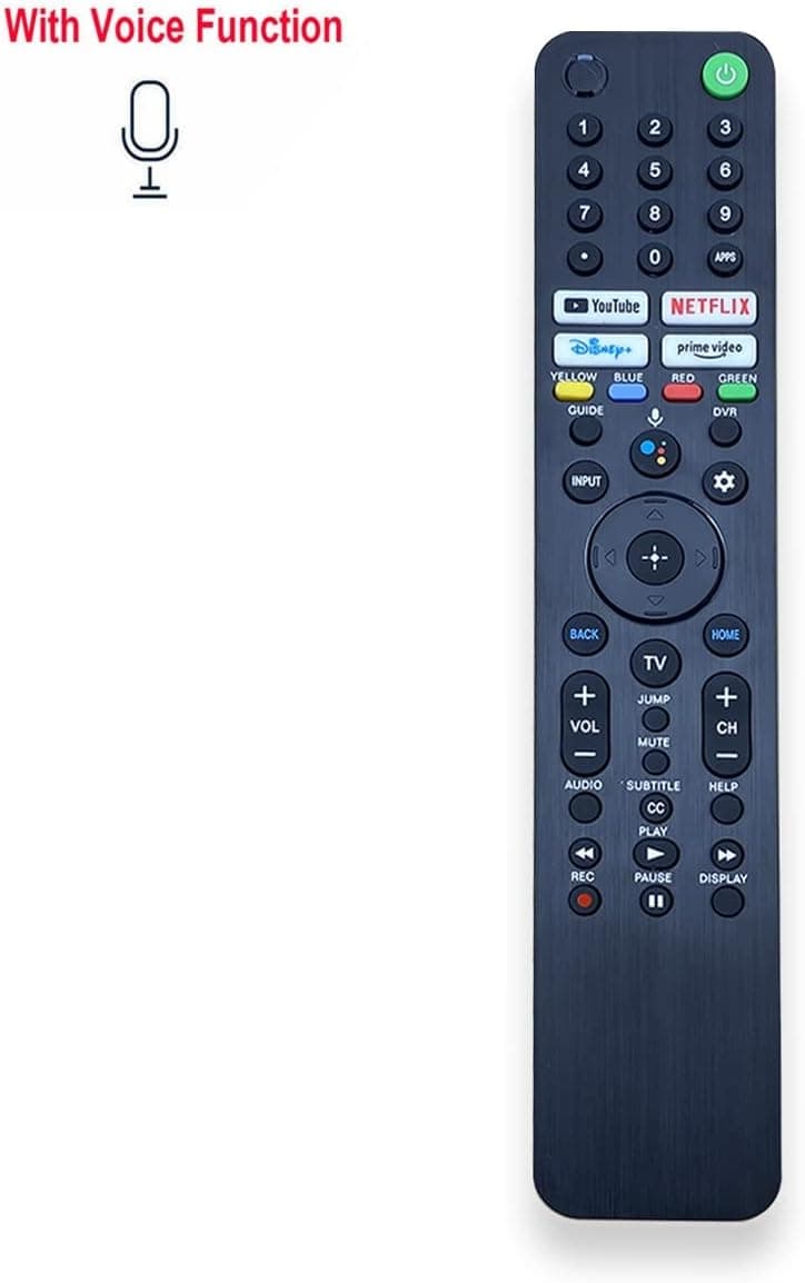 New Voice Remote RMF-TX520U for Sony Smart TV XR-50X/XR-55A/KD-43X/KD-50X Series