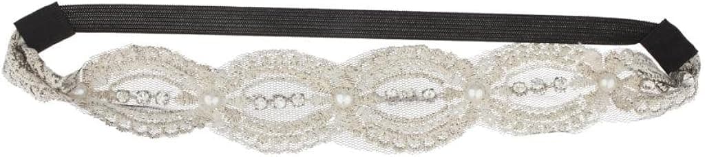 LUX ACCESSORIES Pave Stretch Headband