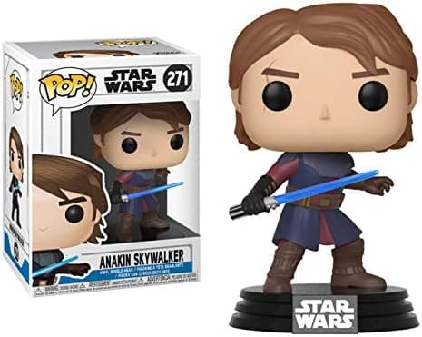 Funko Pop! Star Wars: Clone Wars - Anakin Skywalker Vinyl Figure (Bundled with Pop Box Protector Case)