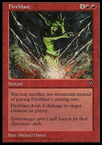 Magic: the Gathering - Fireblast - Visions